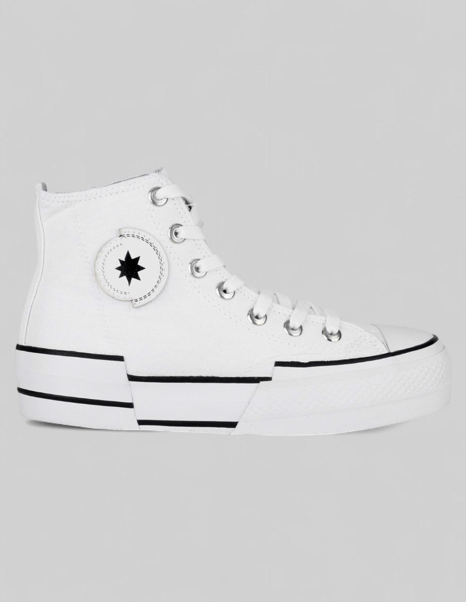 Tenis botín  Italia en Sintético – Azul