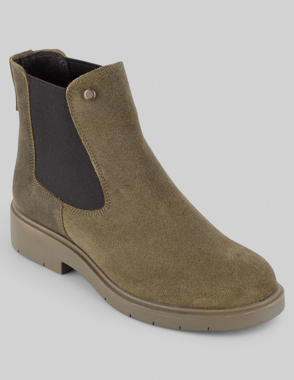 Botas casuales Exterior Piel Color Café Para Mujer De RBCOLLECTION