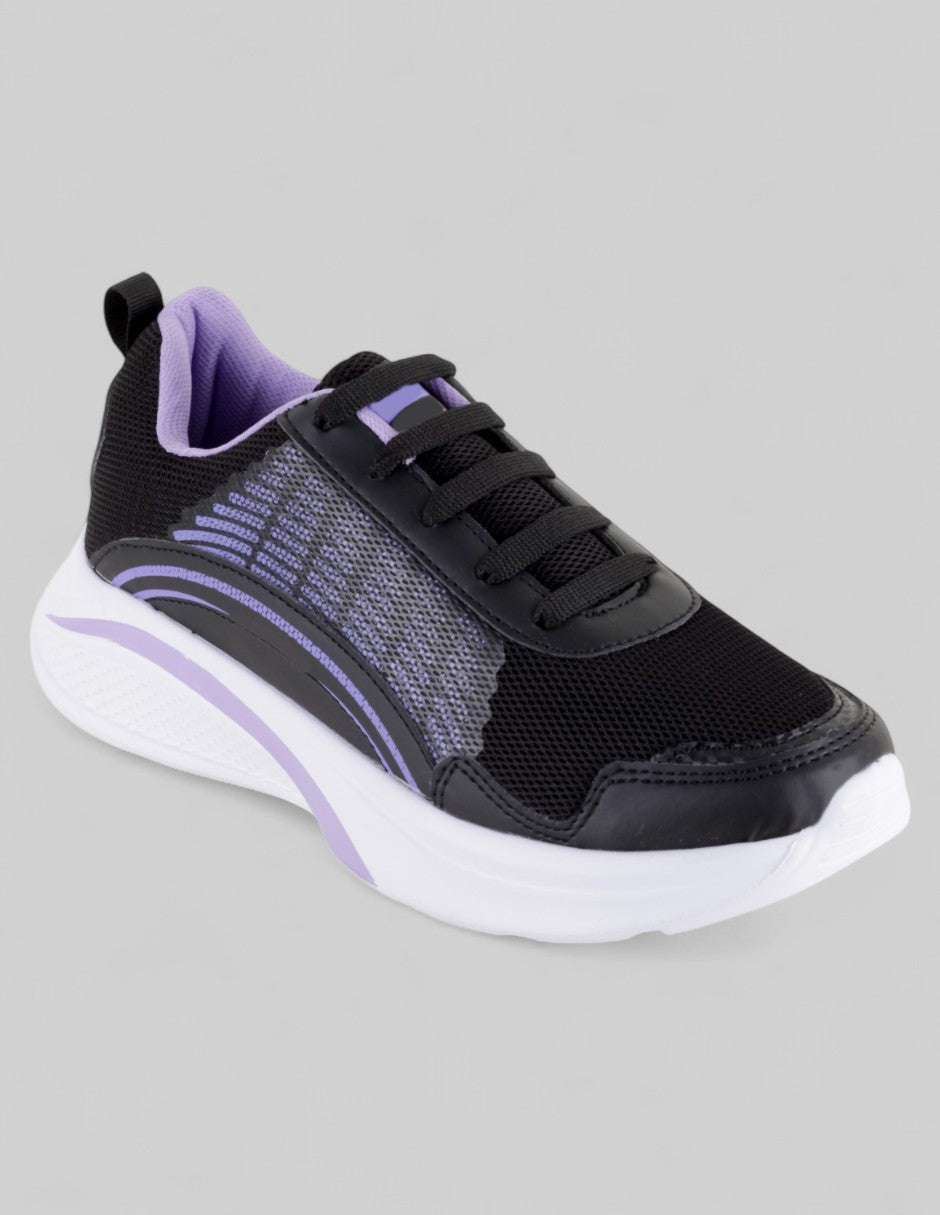 Tenis para entrenamiento Exterior Textil Color Negro Para Mujer De RBMOVE