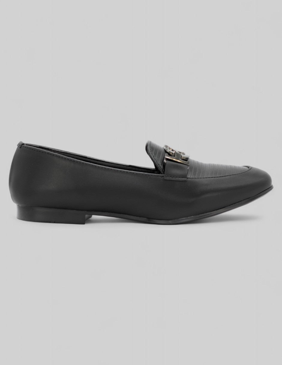 Flats clásicas Classy en Piel vegana – Negro