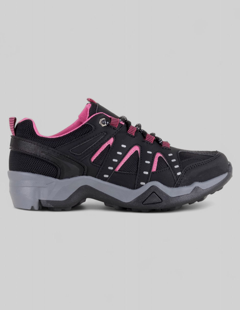 Tenis para entrenamiento Hiking en Sintético – Negro