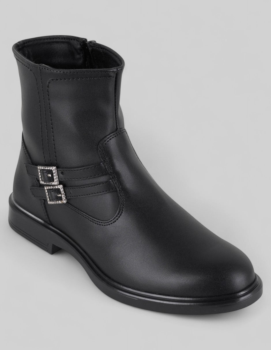 Botas casuales Exterior Piel vegana Color Negro Para Mujer De RBCOLLECTION