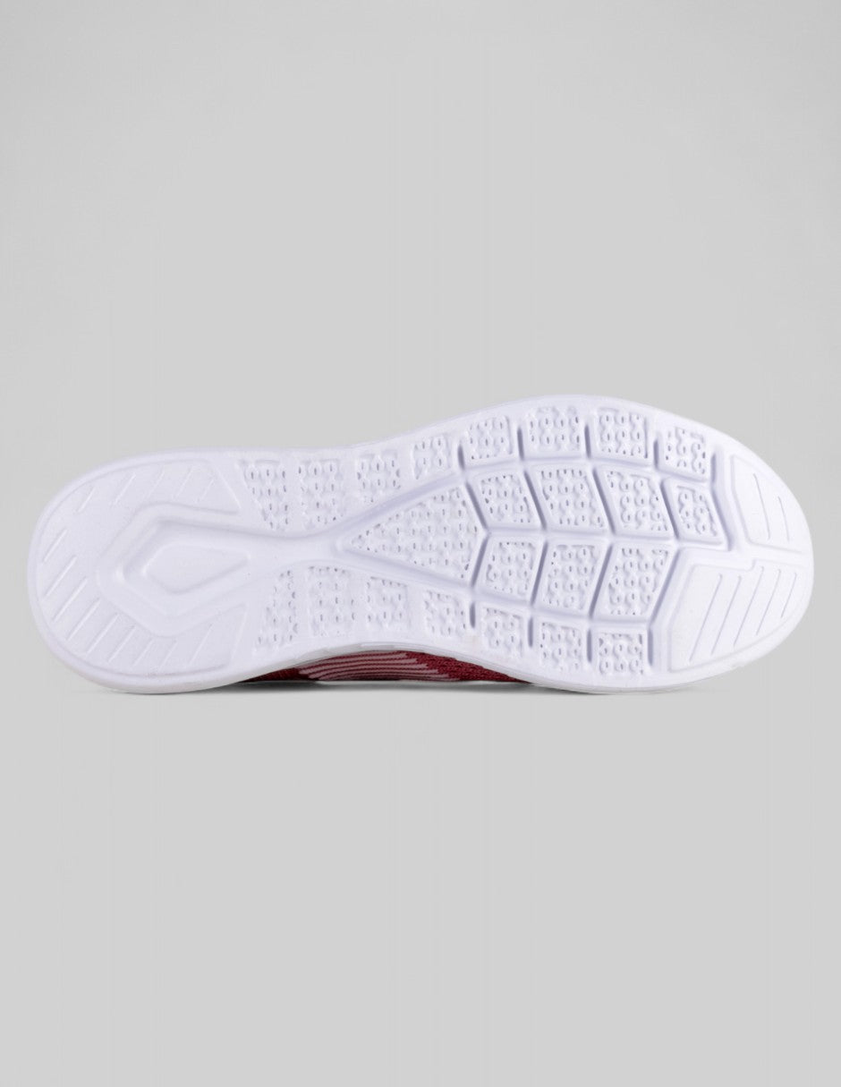Tenis sin cordones Confort en Textil – Rosa