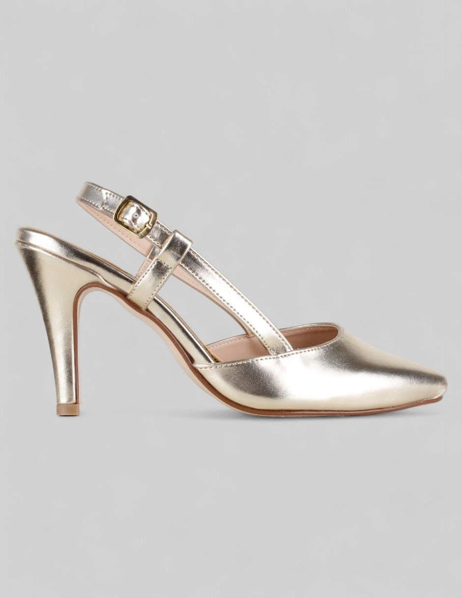 Zapatillas Back en Sintético – Dorado