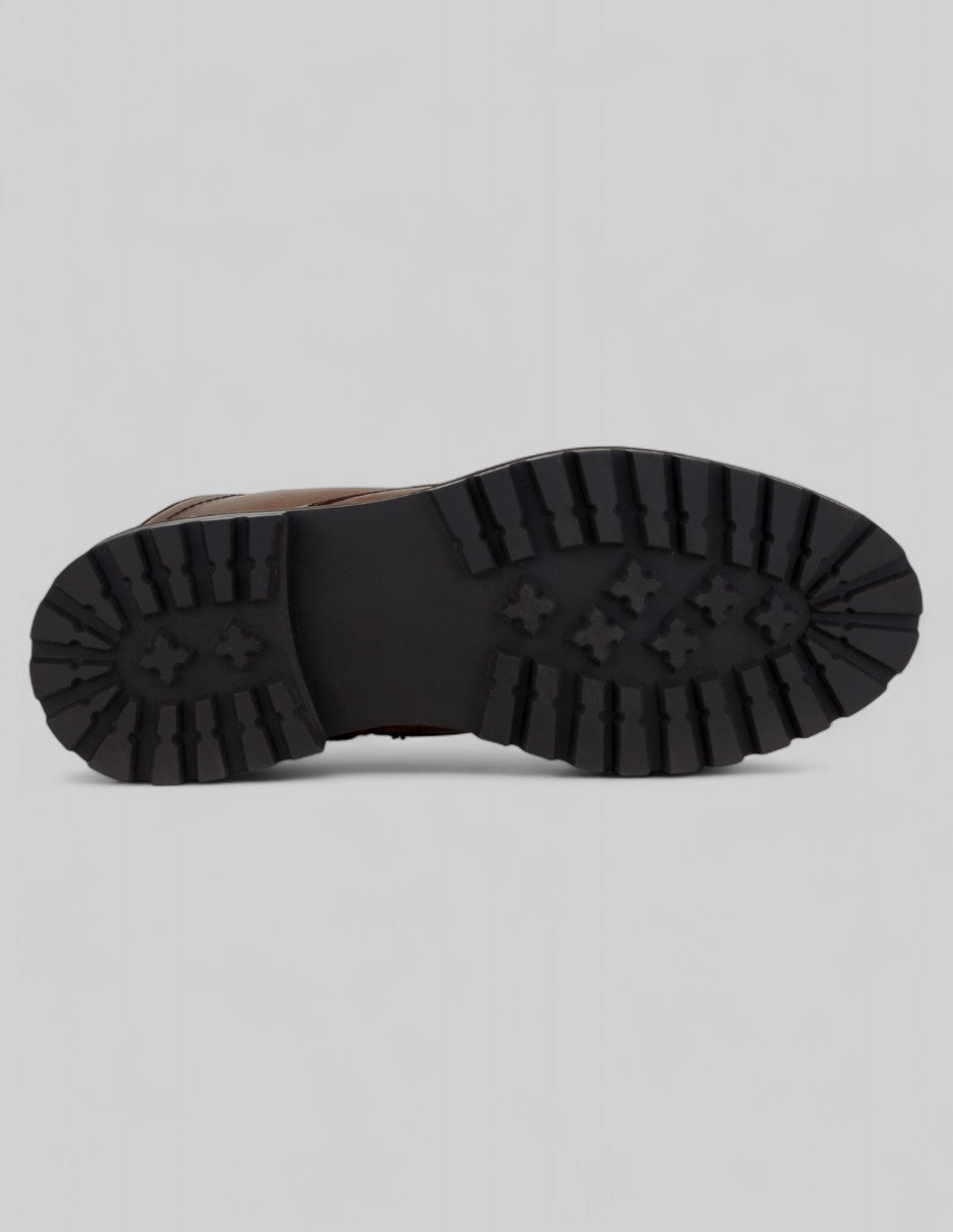 Botas casuales Hand made en Piel – Café