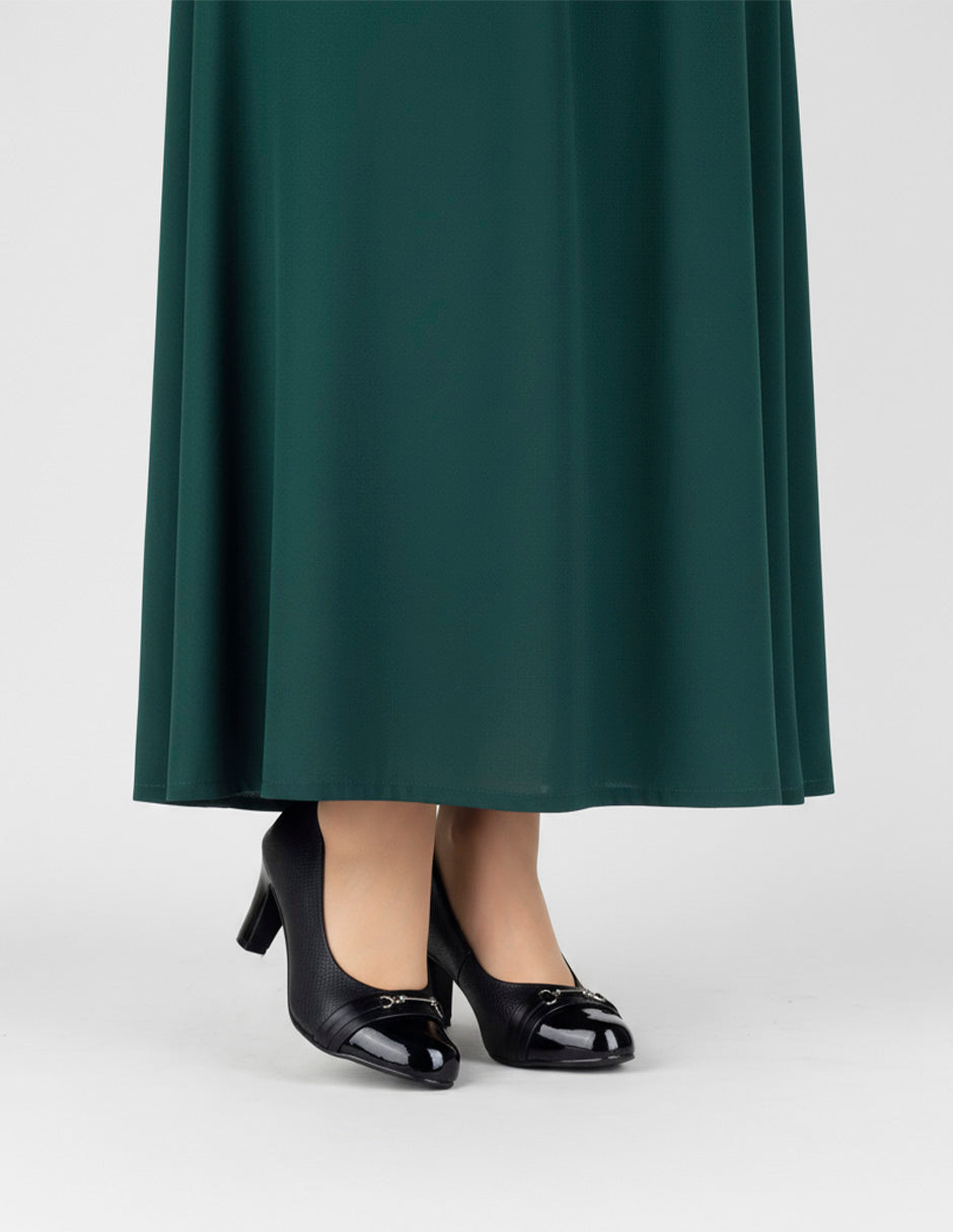 Zapatillas Classy en Piel vegana – Negro