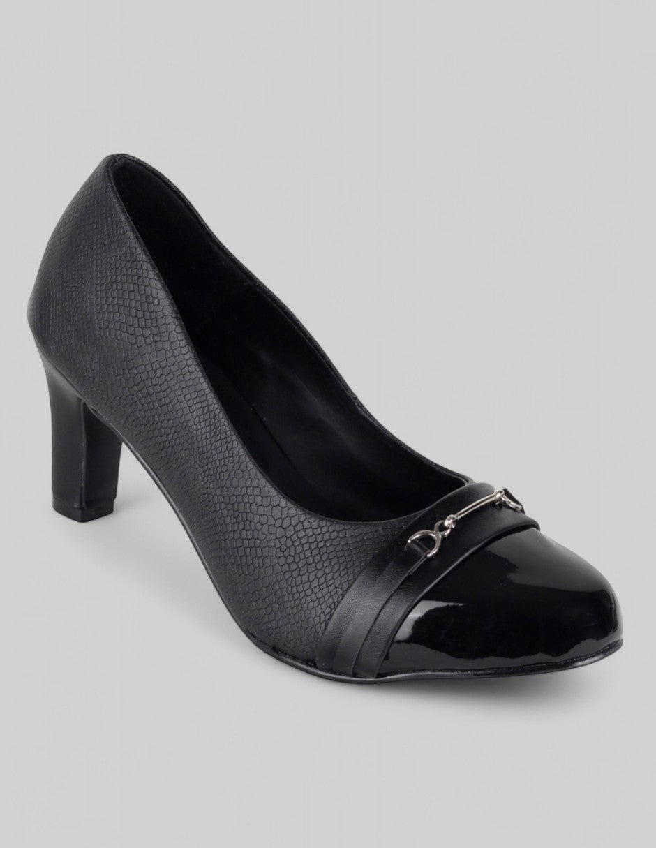 Zapatillas Classy en Piel vegana – Negro