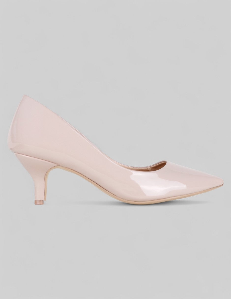 Zapatillas Classy en Charol – Beige