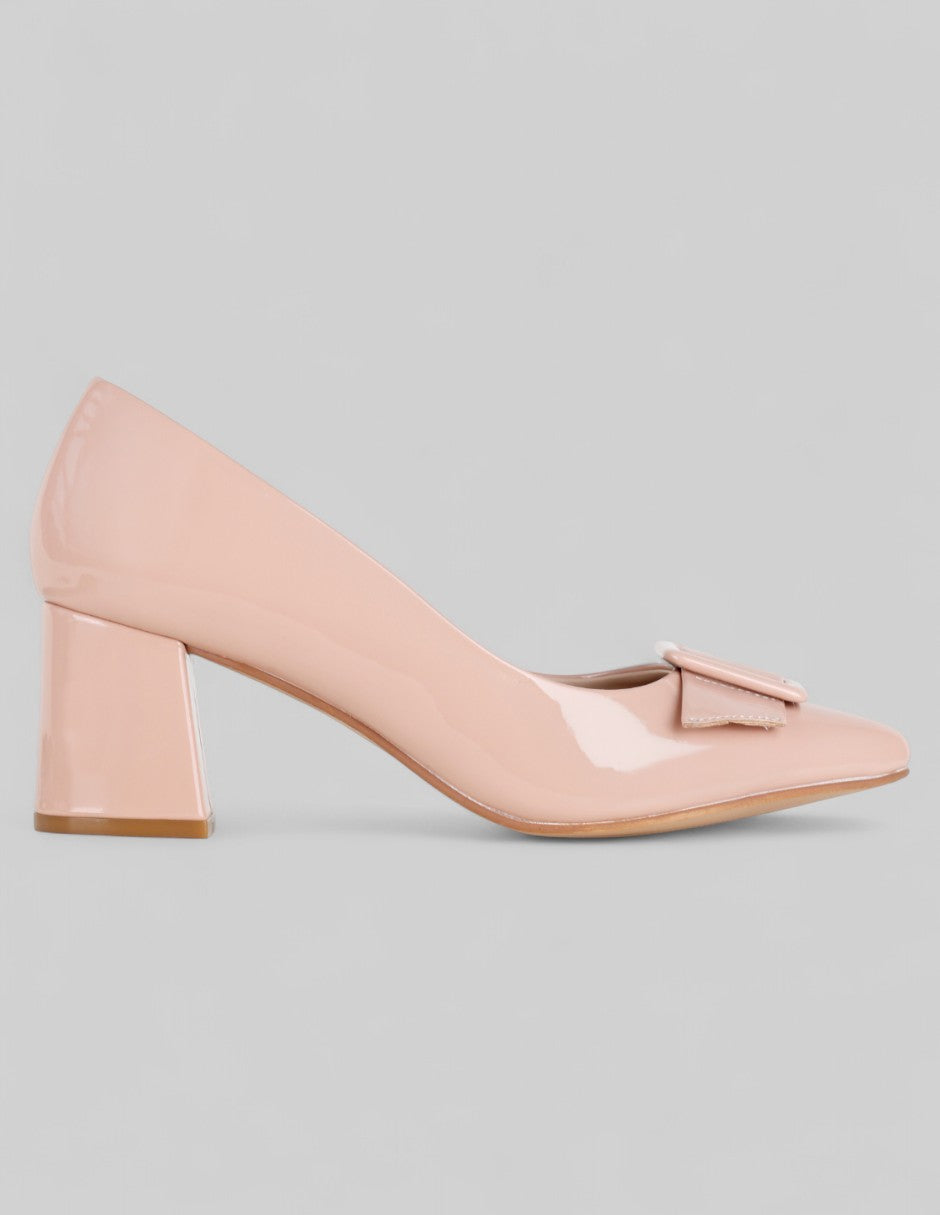Zapatillas Slingback en Charol – Rosa