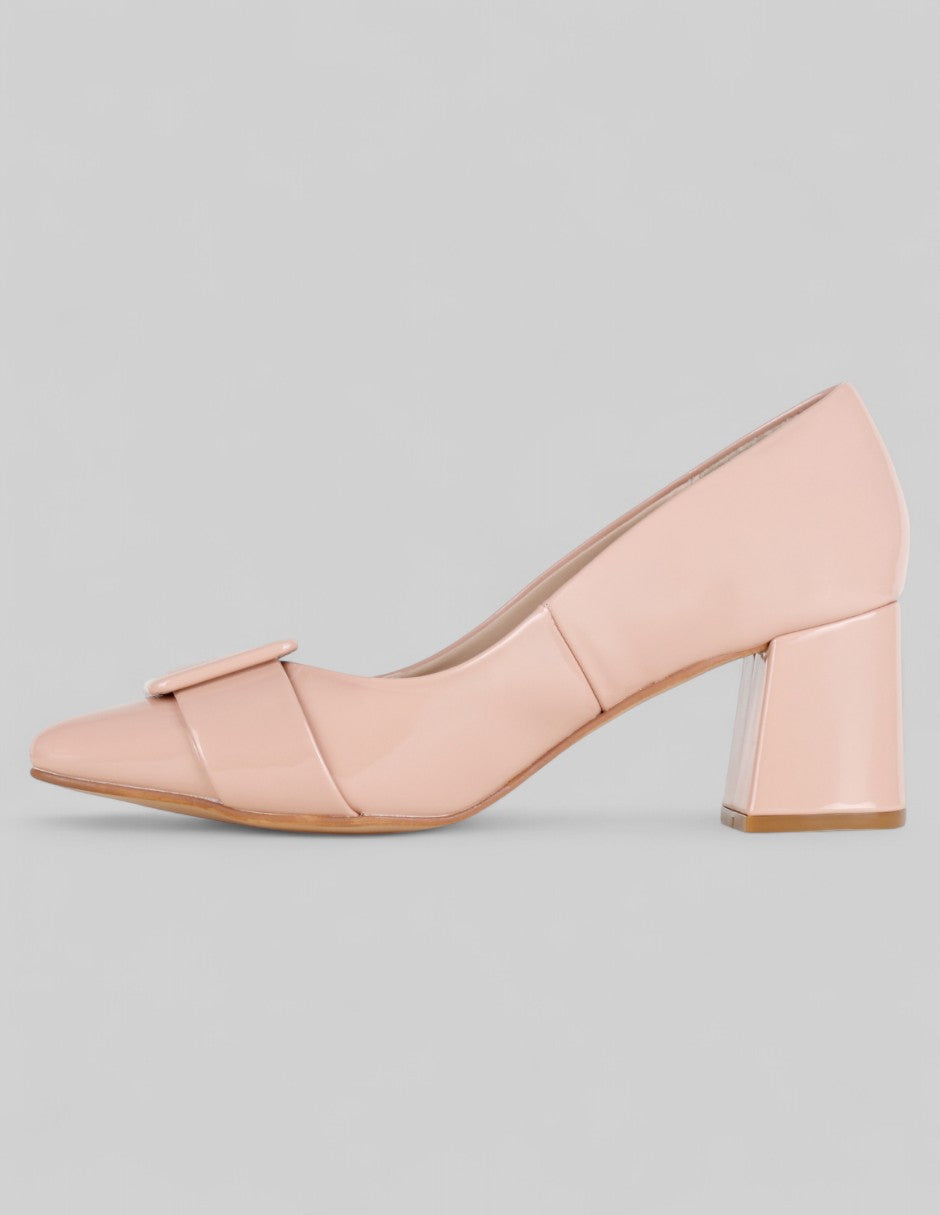 Zapatillas Slingback en Charol – Rosa