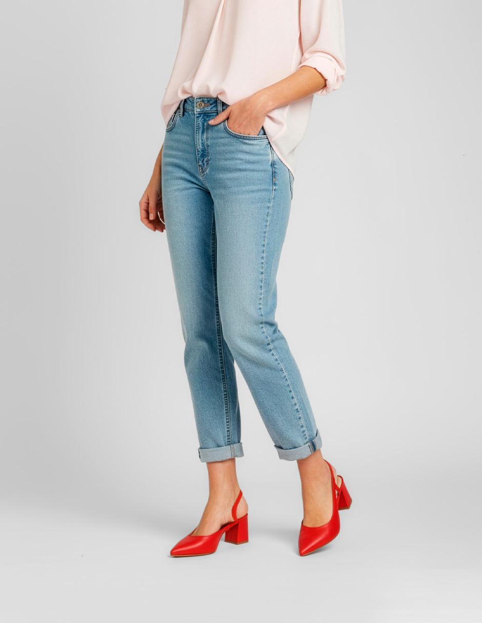Zapatillas Slingback en Sintético – Rojo