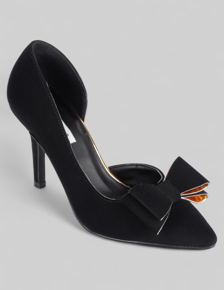 Zapatillas Doll en Gamuza sintética – Negro