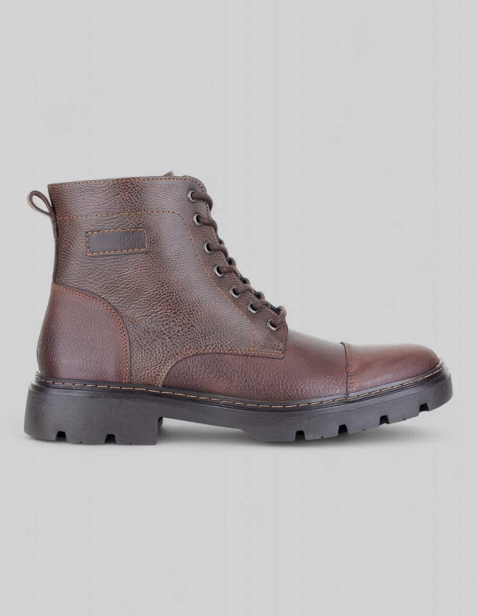 Botas casuales Hand made en Piel – Café