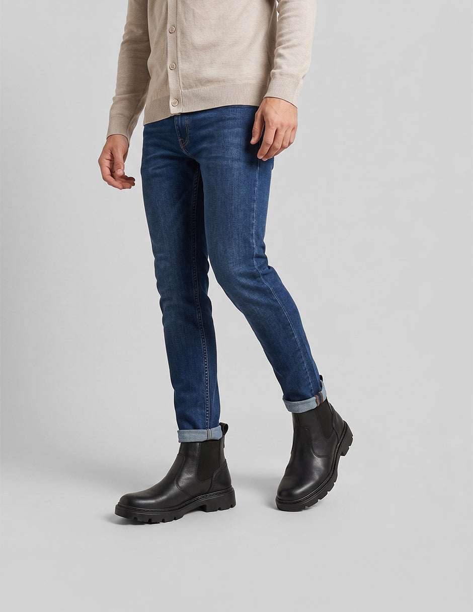 Botas casuales Hand Made en Piel – Negro