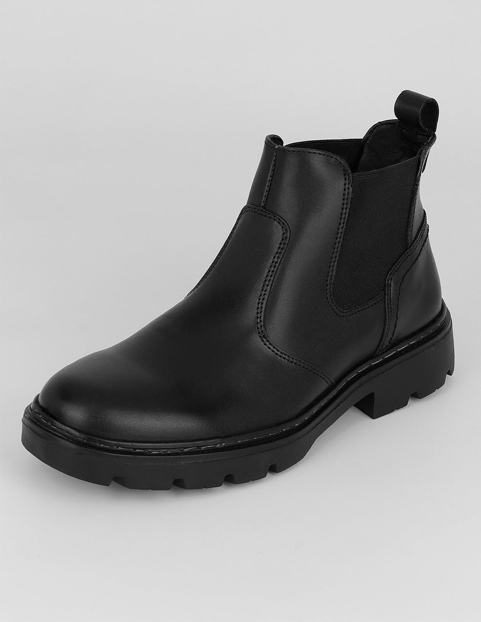 Botas casuales Hand Made en Piel – Negro