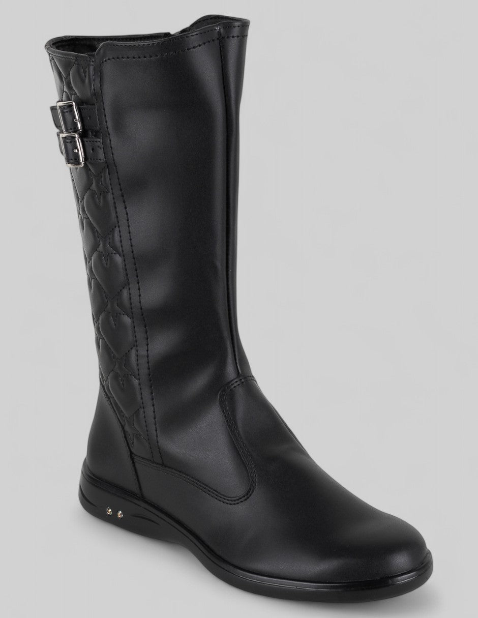 Botas altas Exterior Piel vegana Color Negro Para Mujer De RBCOLLECTION