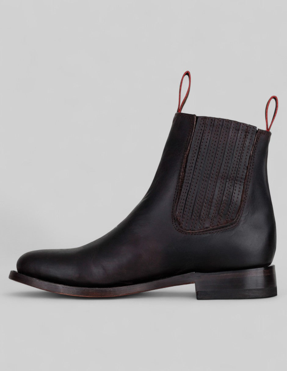 Botas tipo western Hand made en Piel – Café