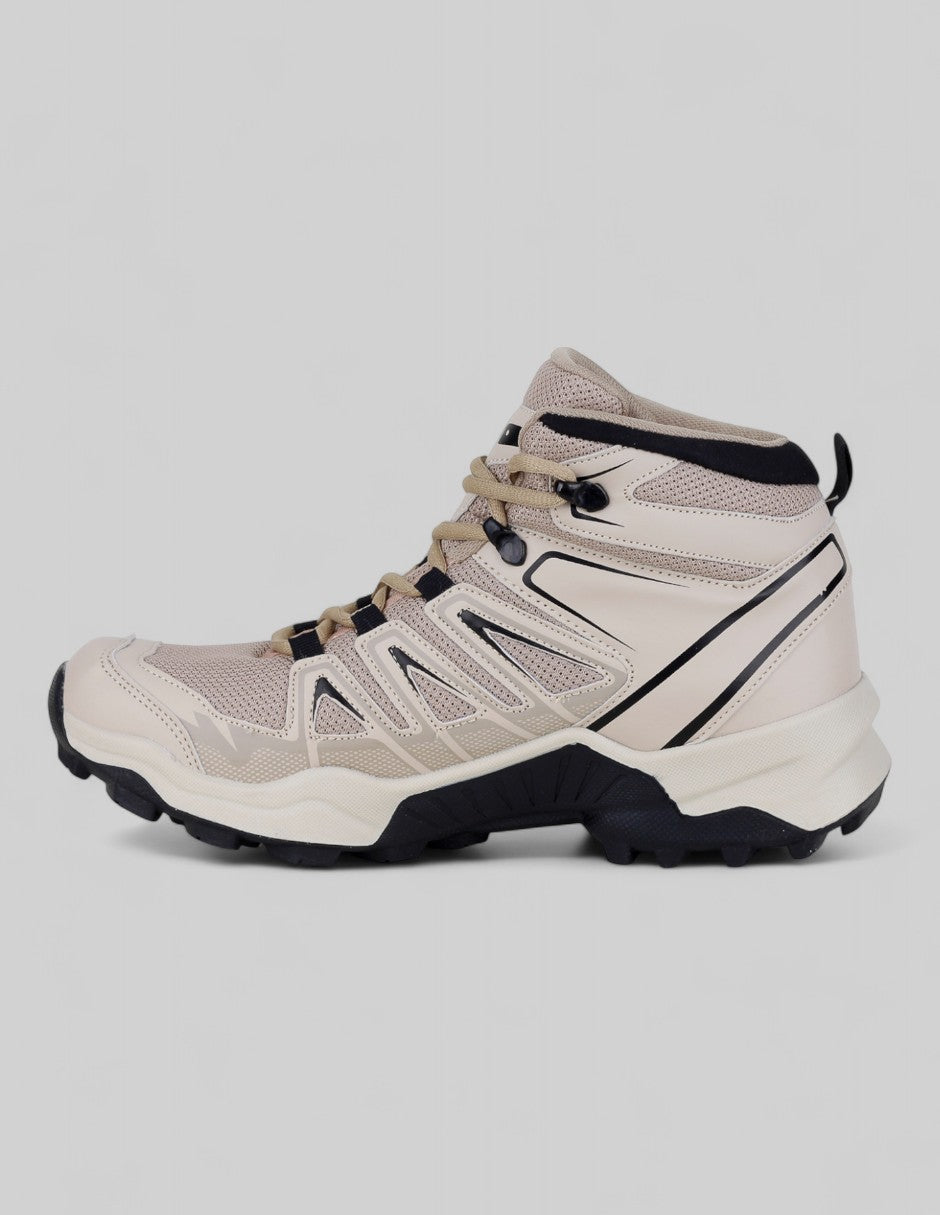 Botas para senderismo Hiking en Piel vegana – Beige