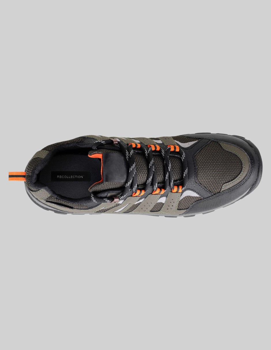 Tenis tipo deportivo   Hiking en Piel vegana – Blanco