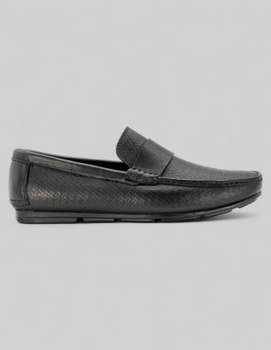 Mocasines Hand made en Piel – Negro