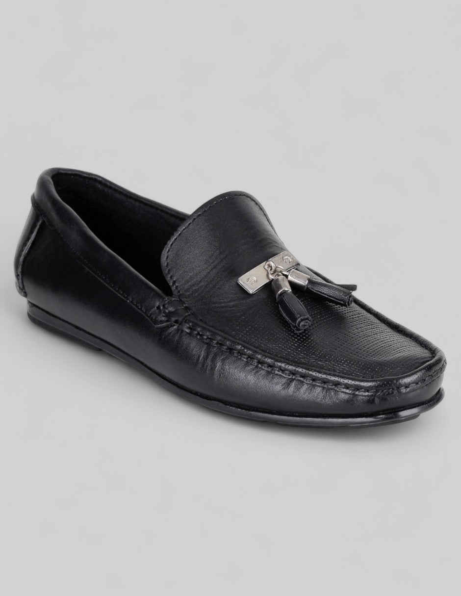 Mocasines Hand made en Piel – Negro