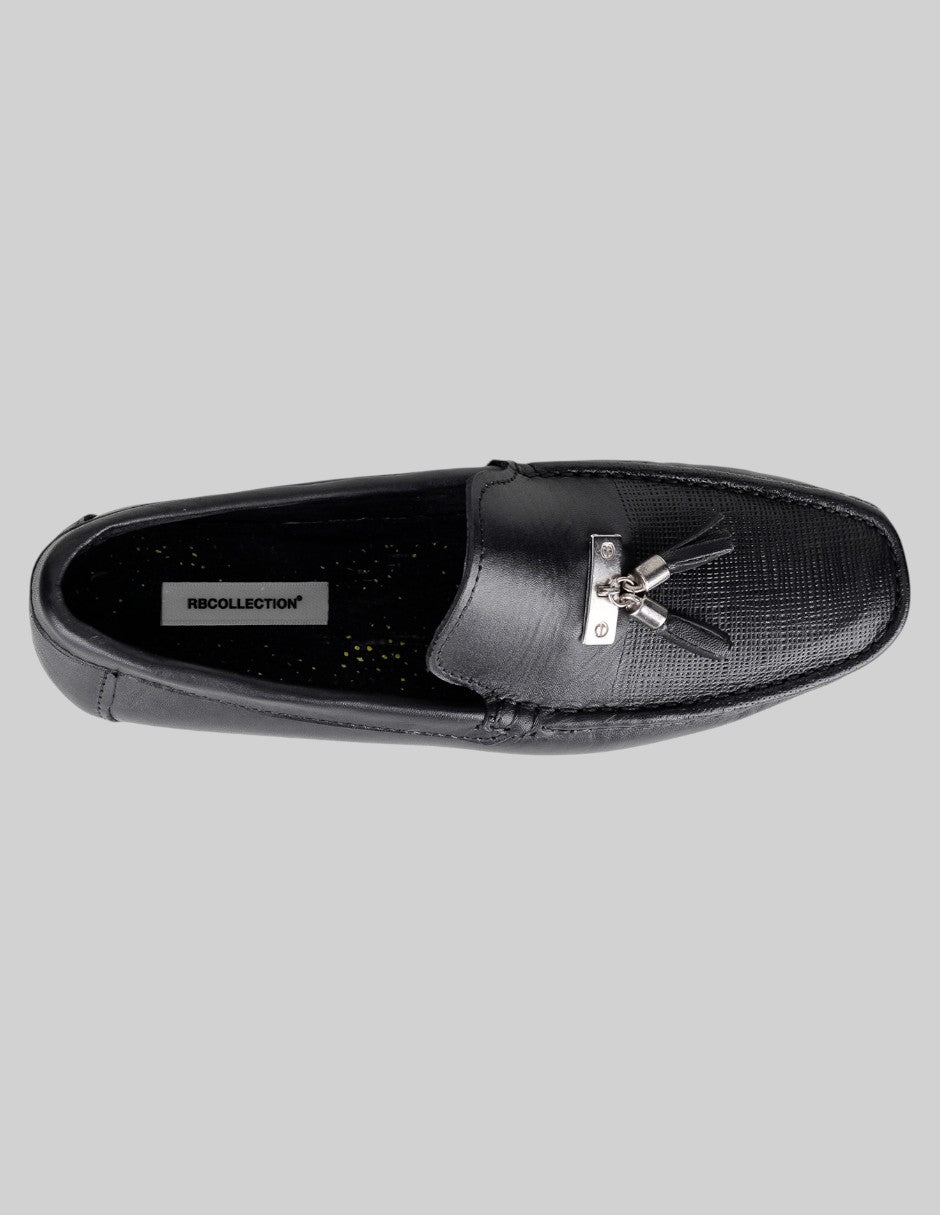 Mocasines Hand made en Piel – Negro