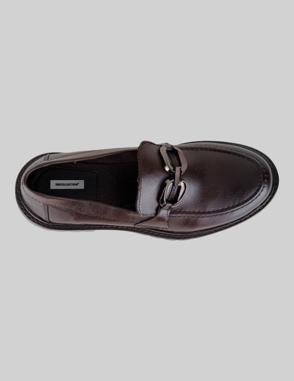 Mocasines Olmor en Piel vegana – Café