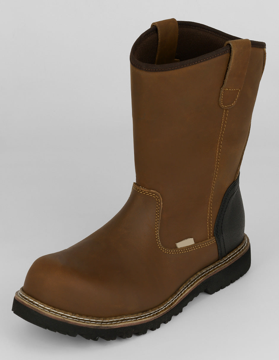 Botas western Work en Piel – Café
