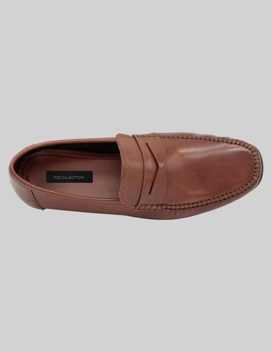 Mocasines Olmor en Piel – Café