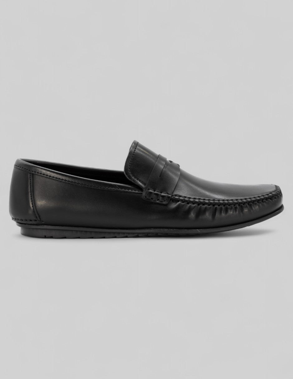 Mocasines Olmor en Piel vegana – Negro