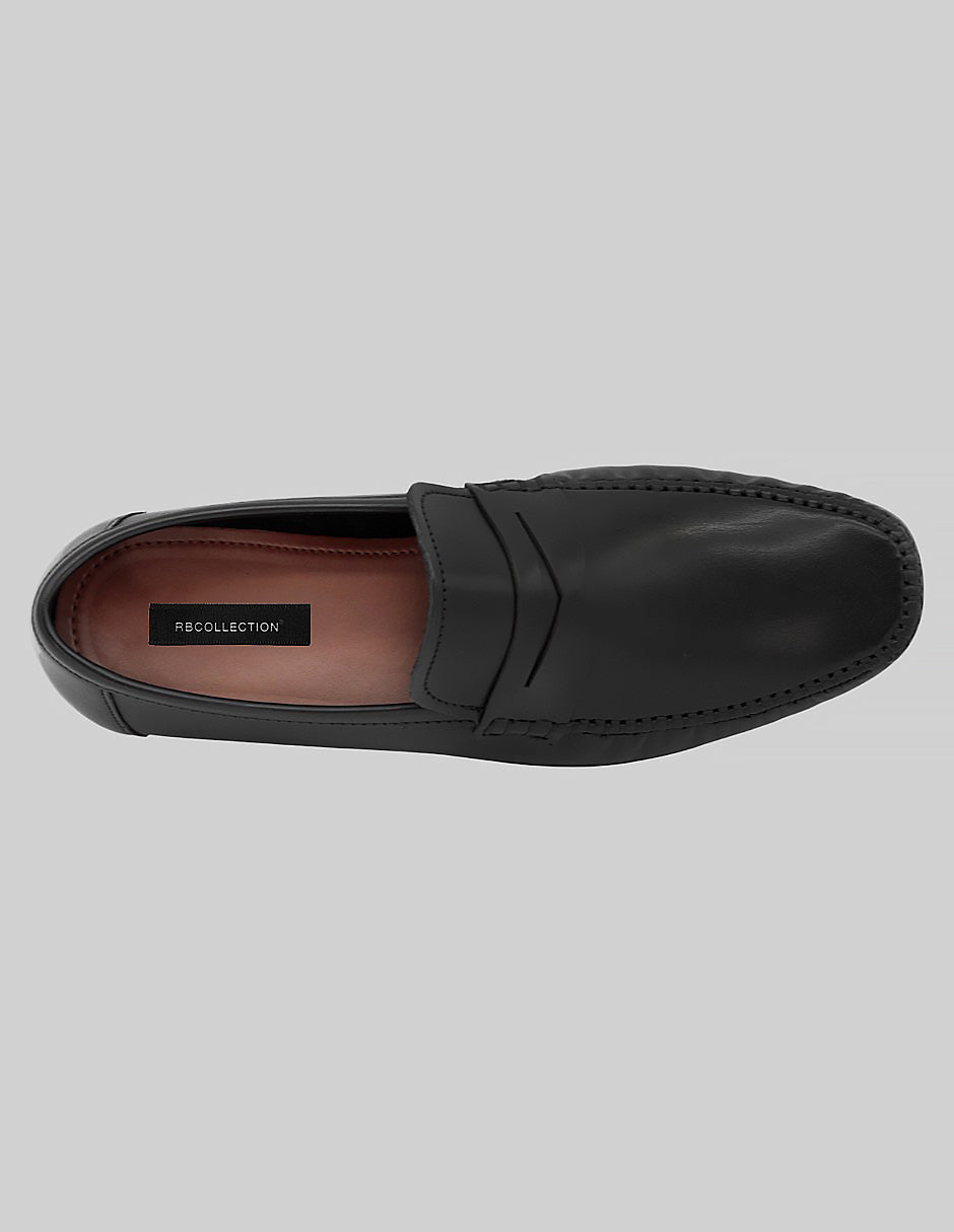 Mocasines Olmor en Piel vegana – Negro