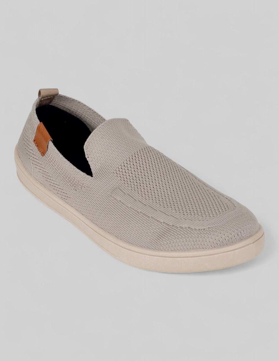 Tenis sin cordones  Confort en Textil – Beige