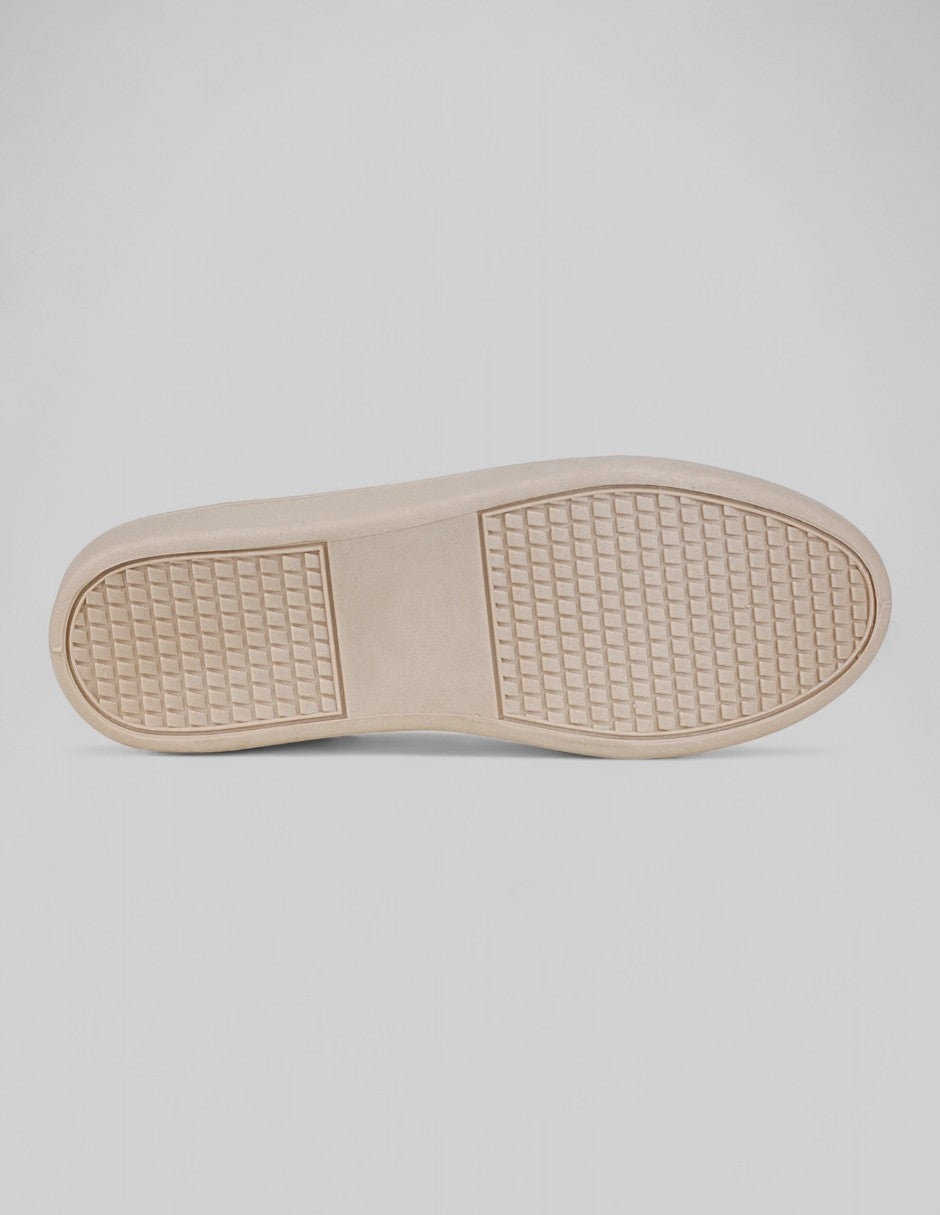 Tenis sin cordones  Confort en Textil – Beige
