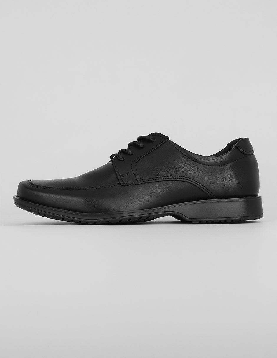 Oxfords Exterior Piel Color Negro Para Hombre De RBCOLLECTION