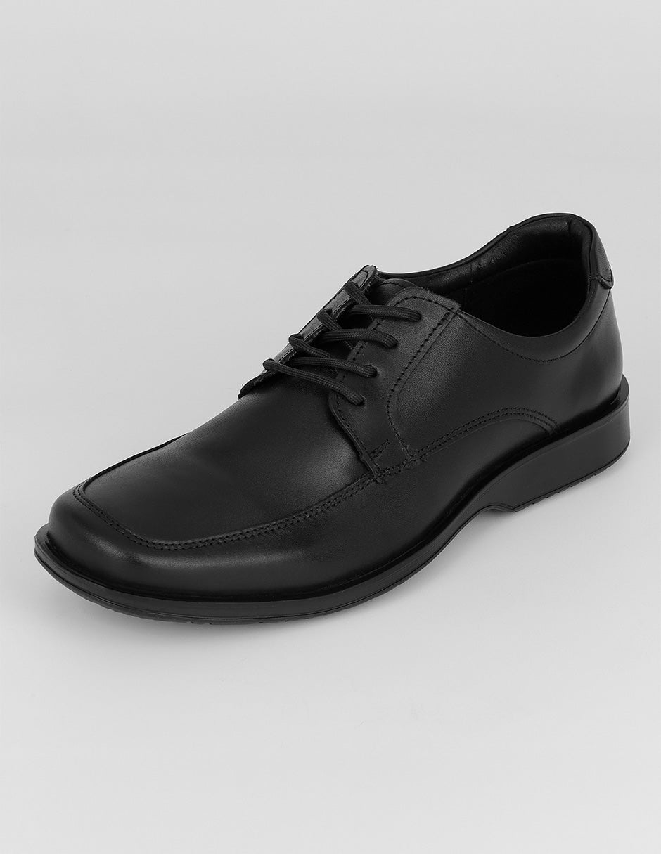 Oxfords Hand Made en Piel – Negro