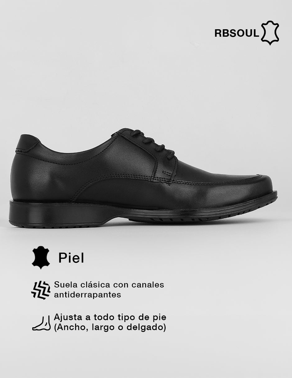 Oxfords Hand Made en Piel – Negro