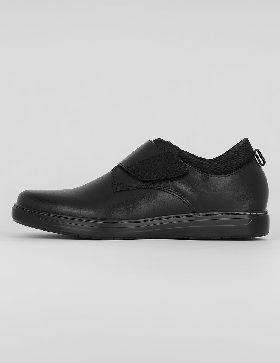 Oxfords Exterior Piel Color Negro Para Hombre De RBCOLLECTION