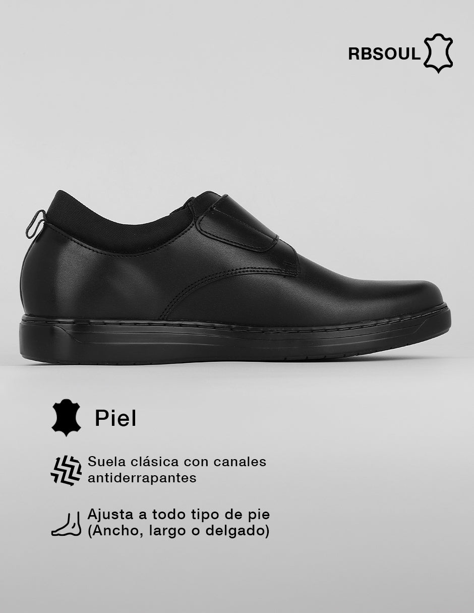Oxfords Hand Made en Piel – Negro