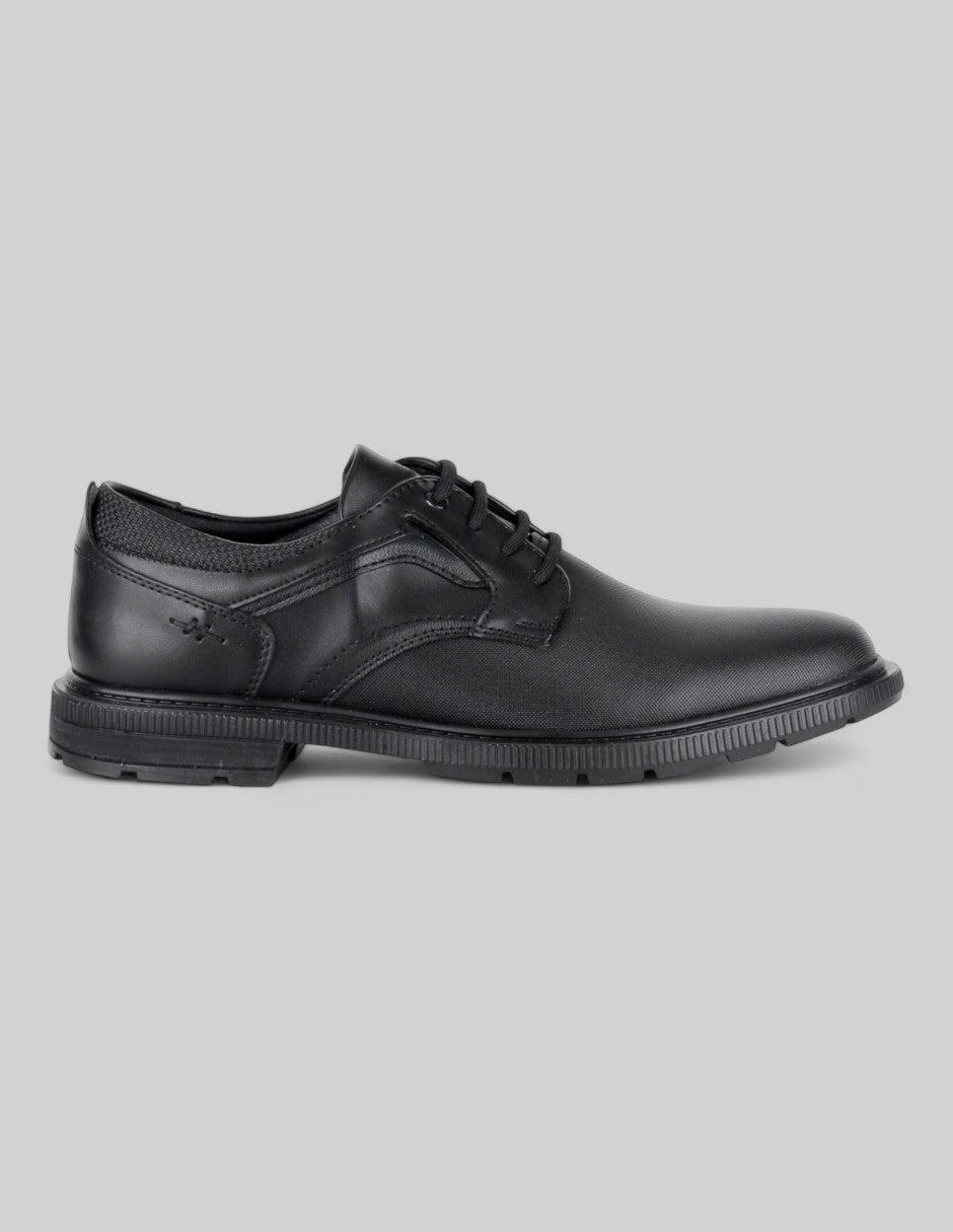 Oxfords Brent en Piel vegana – Negro