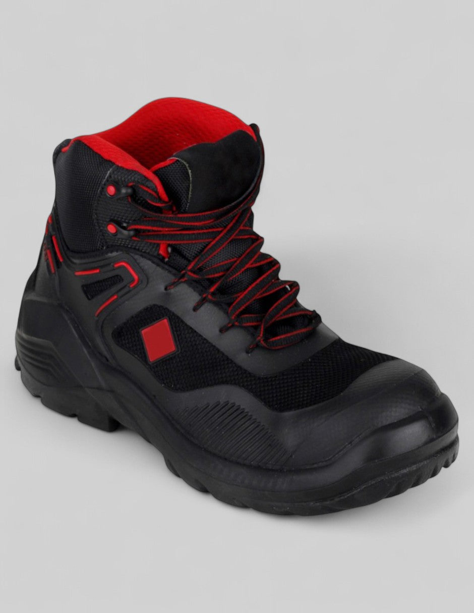 Botas industriales Work en Piel – Negro