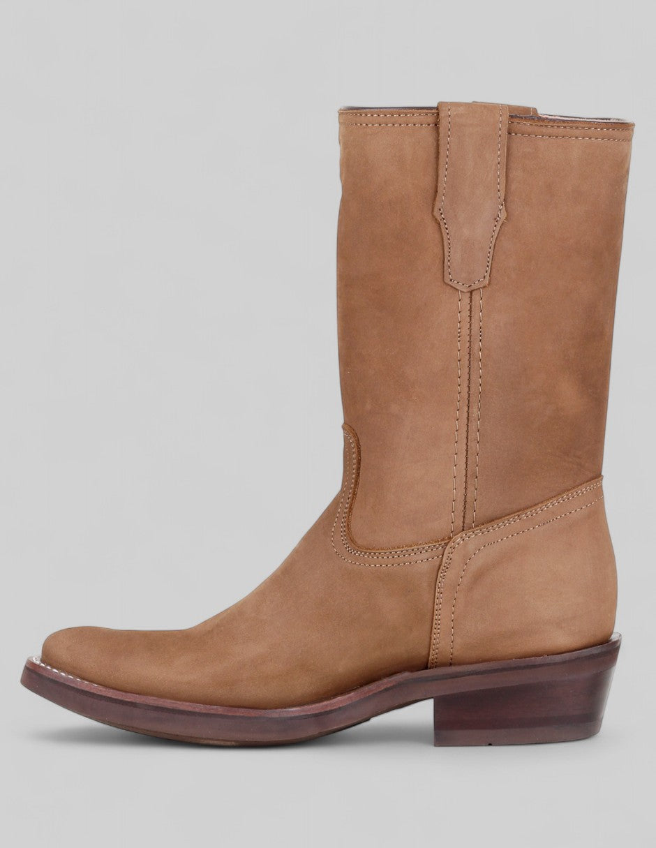 Botas tipo western Cowboy en Piel – Café