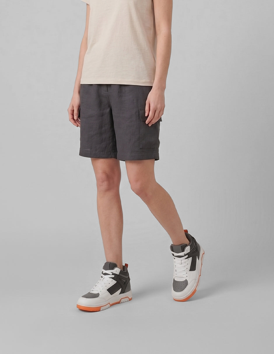 Tenis botín  Agle en Piel vegana – Multicolor