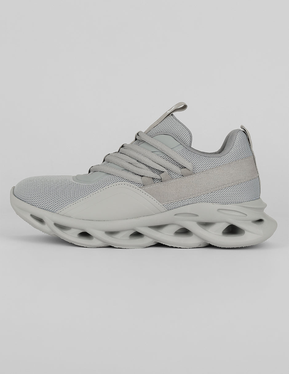 Tenis para correr Exterior Textil Color Gris Para Hombre De RBCOLLECTION