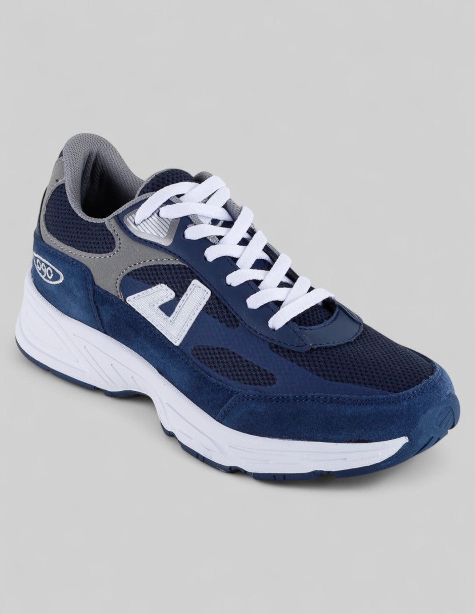 Tenis tipo Deportivo Exterior Textil Color Azul Para Mujer De RBCOLLECTION