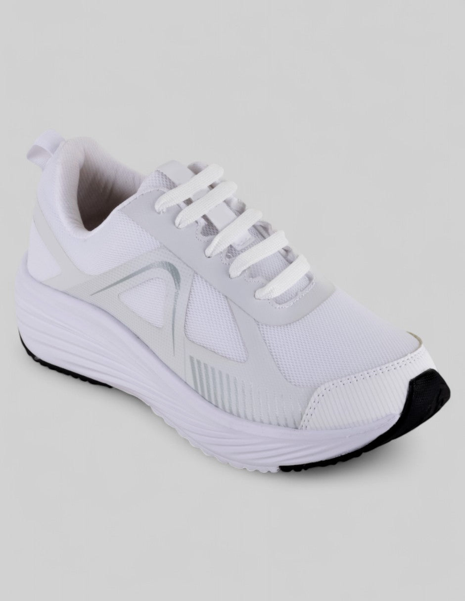 Tenis para entrenamiento Exterior Textil Color Blanco Para Mujer De RBMOVE