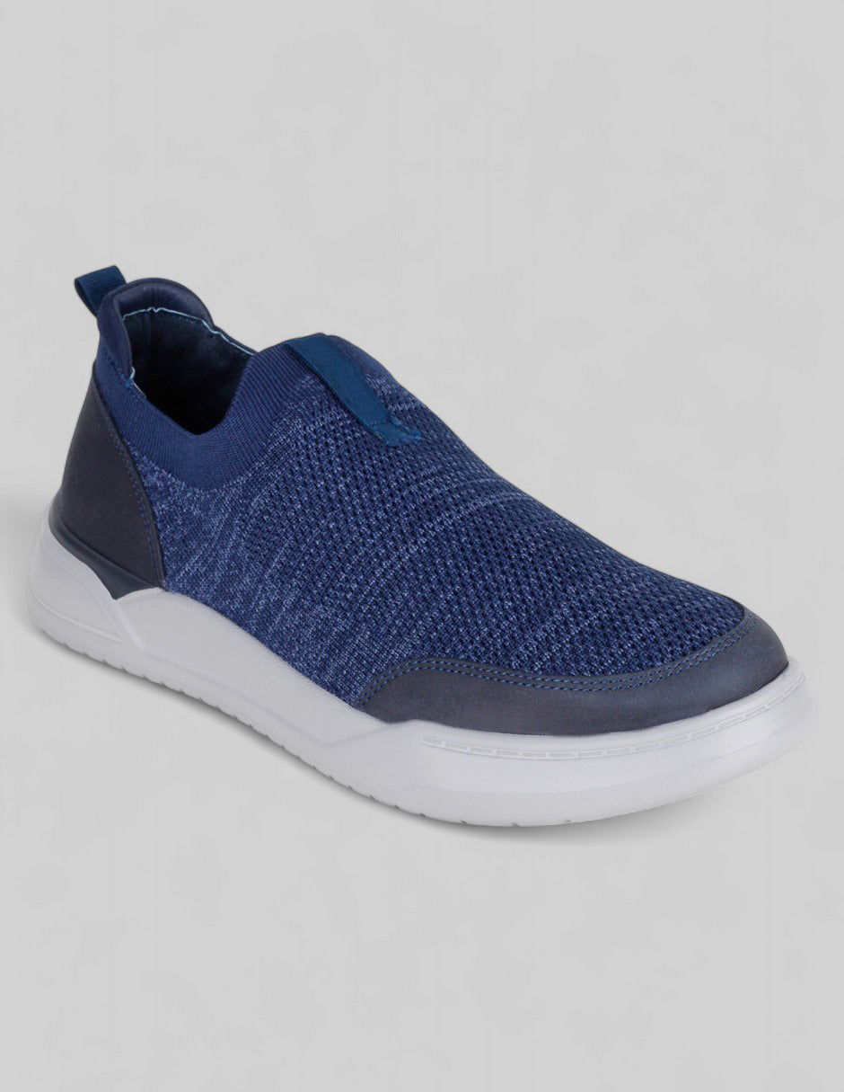 Tenis sin cordones  Hiking en Sintético – Azul