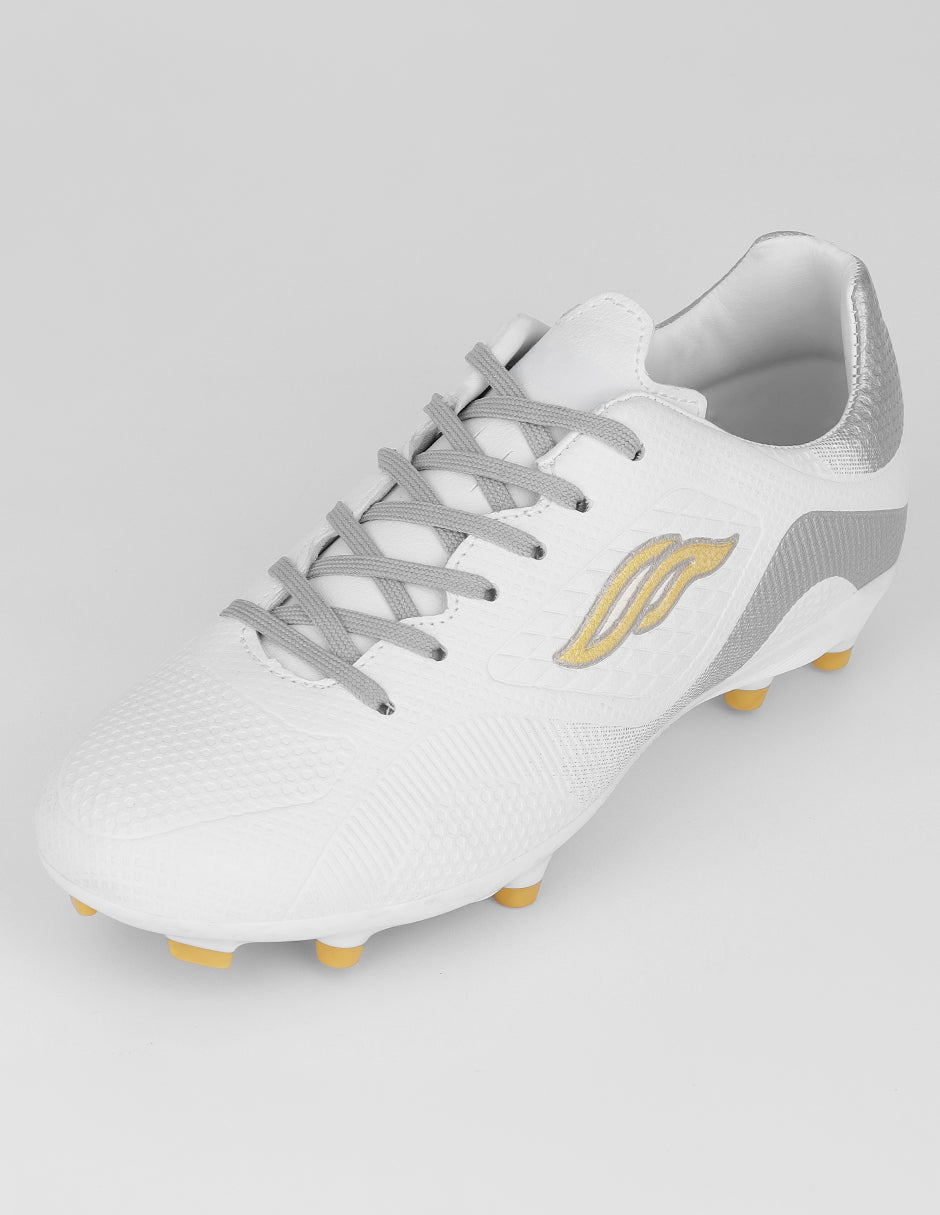 Tenis para fútbol  Sport en Piel vegana – Blanco
