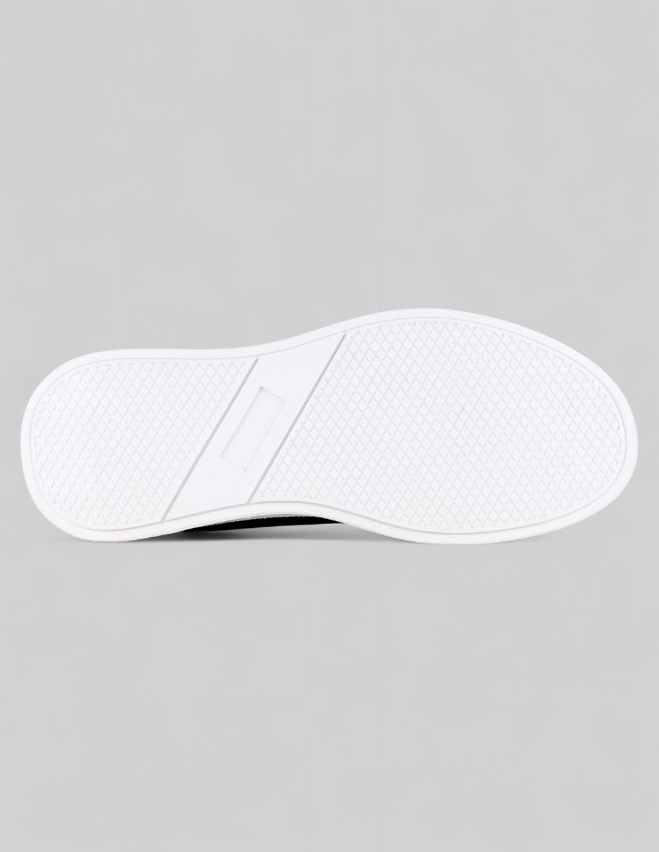 Tenis con cordones  Urban en Sintético – Negro