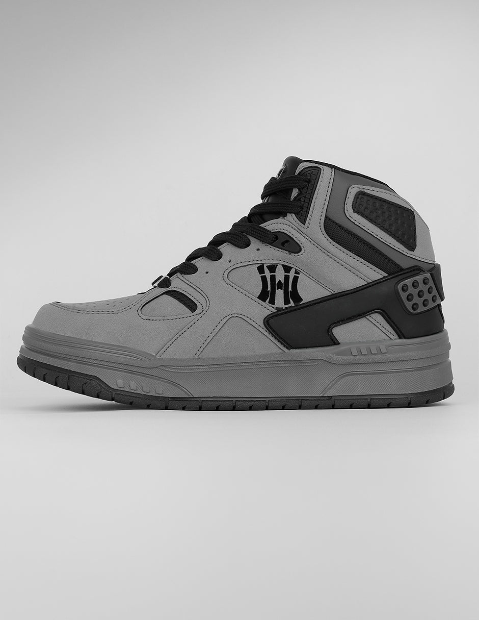 Tenis botín Exterior Sintético Color Gris Para Hombre De RBCOLLECTION