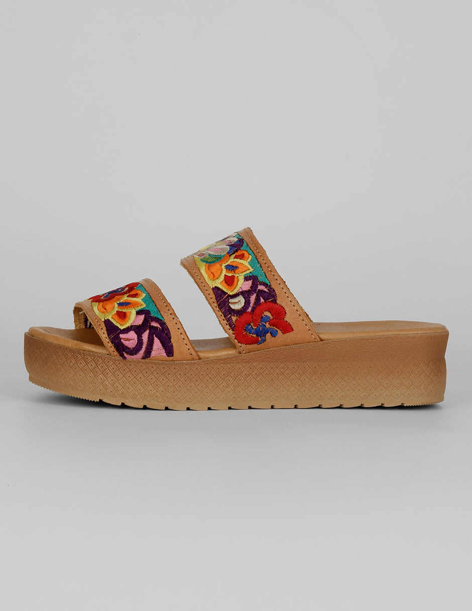 Sandalias con plataforma Exterior Piel Color Multicolor Para Mujer De RBCOLLECTION